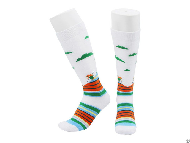 Personalized Merino Compression Ski Socks