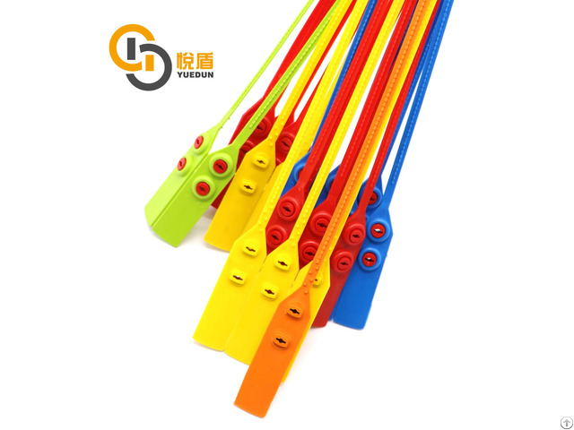 Pull Tight Indicative Tamper Evident Customs Plastic Security Seal For Ship