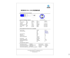 Lsrc3303 Aerospace Lvds 120Ω Star Quad Shielded High Speed Data Cable