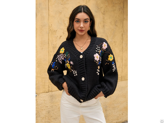 Women Cardigan Sweater Wholesale