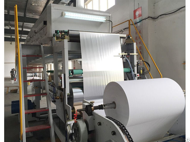 An Aluminum Foil Coating Machine