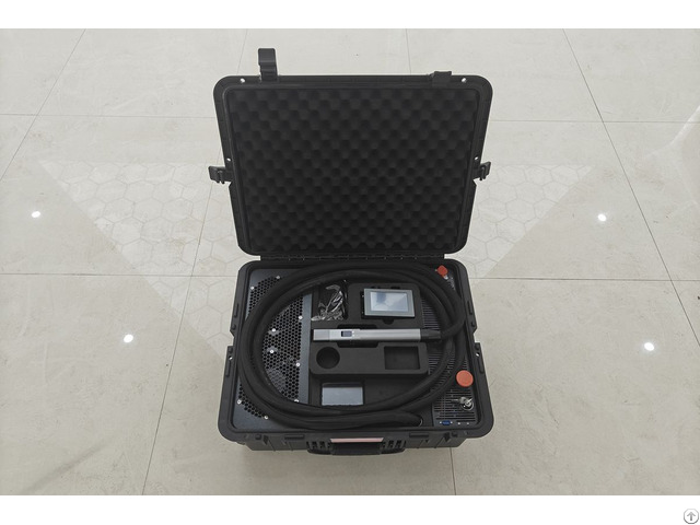 Portable Luggage Continuous Laser Cleaning Machine