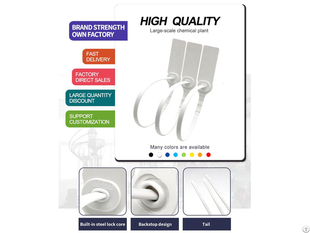 Pull Tight Indicative Tamper Evident Customs Cable Seal