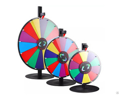 Prize Wheel With Iron Base