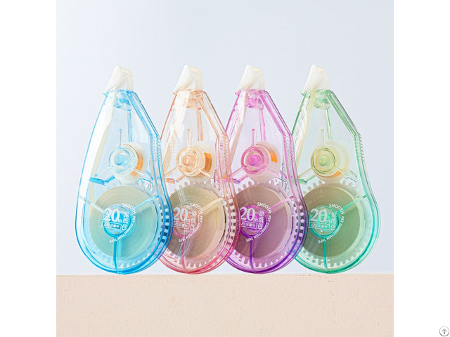 Gradient Color Correction Tape For Smooth Writing And Office Use