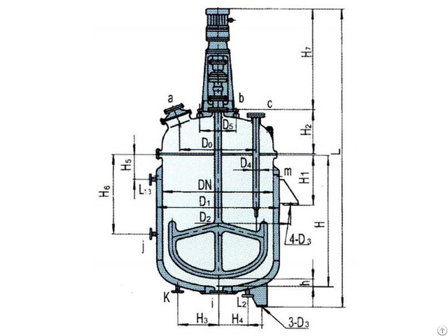 Glass Lined Open Type Reactor Machines