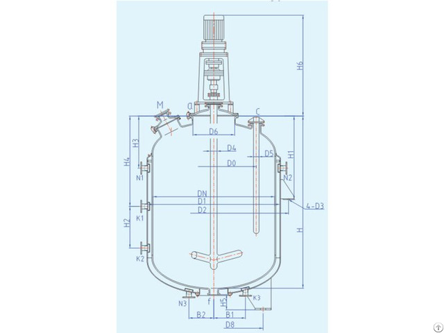 Glass Lined Reactors 60000l Machine
