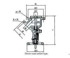 Glass Lined Discharge Valve