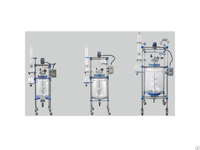 Ryfpgr Explosion Proof Jacketed Glass Reactor Machines