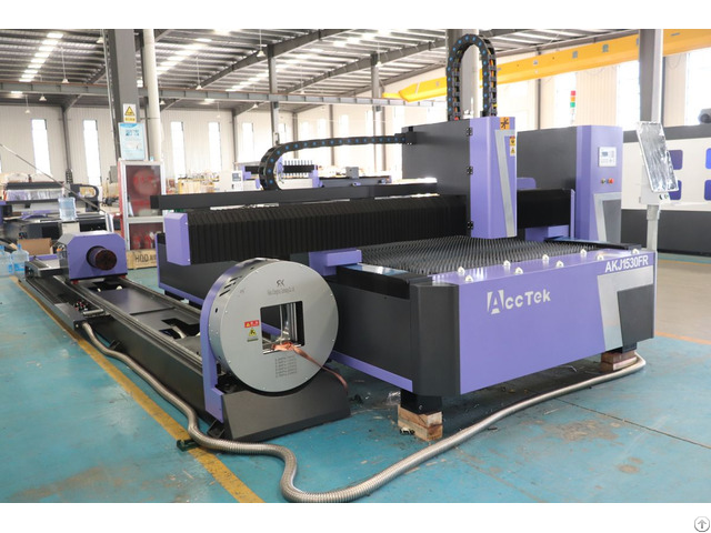 Acctek Plate And Tube Fiber Laser Cutting Machine