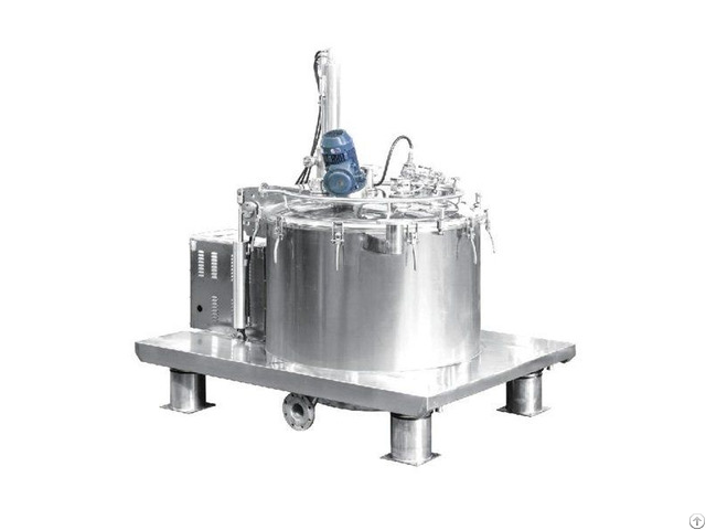 Insulation Vertical Bottom Discharge Scraper Centrifuges Machines