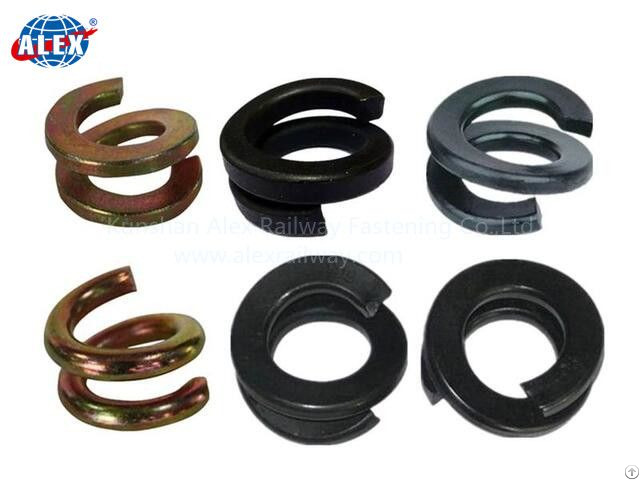Rail Double Coil Spring Washer D20 22 24 Etc