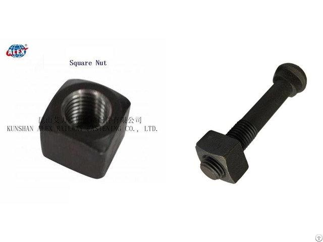 Square Nut For Connect Rails With Rail Joints