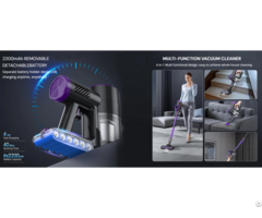 Lincinco V8 Cordless Vacuum Cleaner Brushless Motor