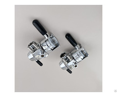 C 203 3 Columnar Beer Tower With Led Lights On The Sides Chrome Plated Surface Non Adjustable Faucet