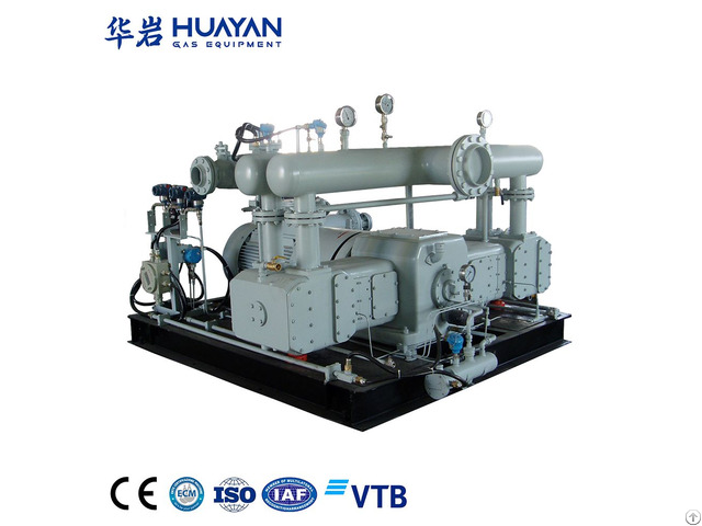Oil Free Nitrogen Ethylene Mixed Gas Piston Compressor