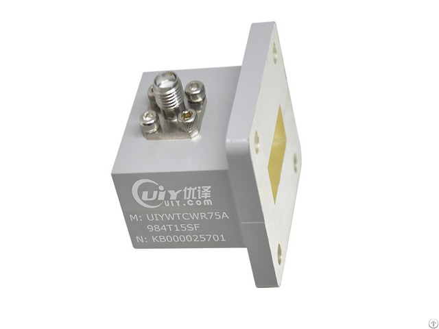 Wr75 Waveguide To Coaxial Adapter