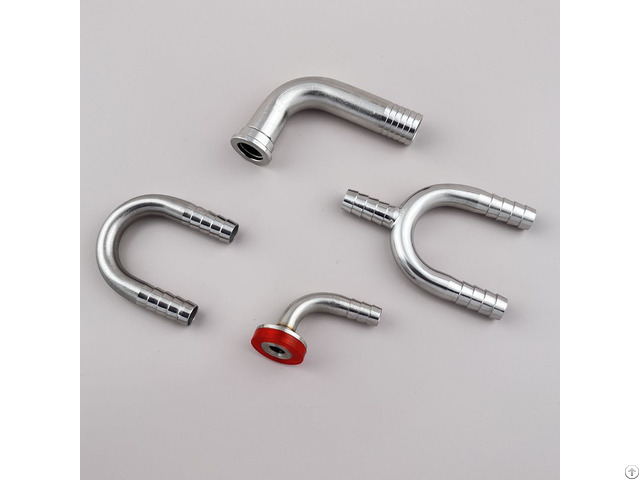 E 510 5 304 Stainless Steel Y Shaped Beer Tower With 102mm Outer Diameter