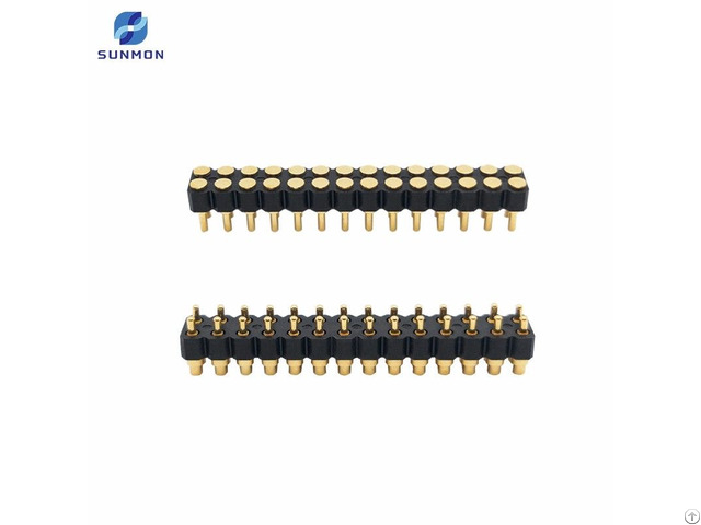 28pin Pogo Pin Female Connector 2 54mm Pitch