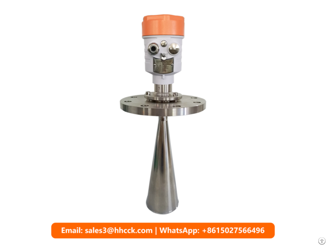 Hcck Oem 0 70m 26g Liquids Solid Particles Radar Level Sensor Gauge