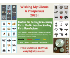 Kylt Die Casting Plastic Injection Molding Cnc Machining Service 2026