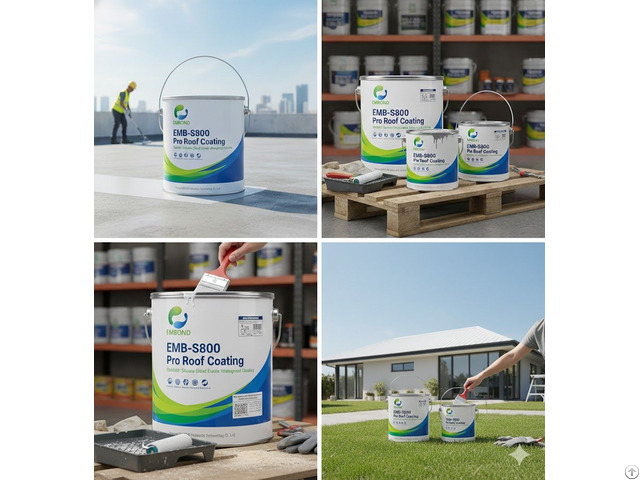 Embond® Emb S800 Pro Silicone Roof Coating