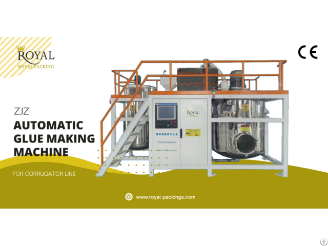 Zjz 18 Automatic Glue Making Machine Capacity 600kg 1500kg