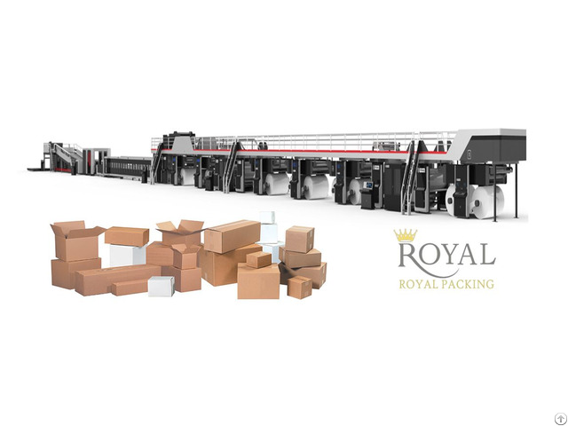 Five Ply Corrugated Cardboard Production Line