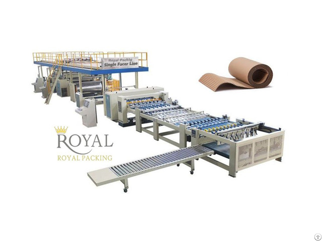 Mjsgl 4 High Speed 2 Layer Corrugated Paperboard Production Line
