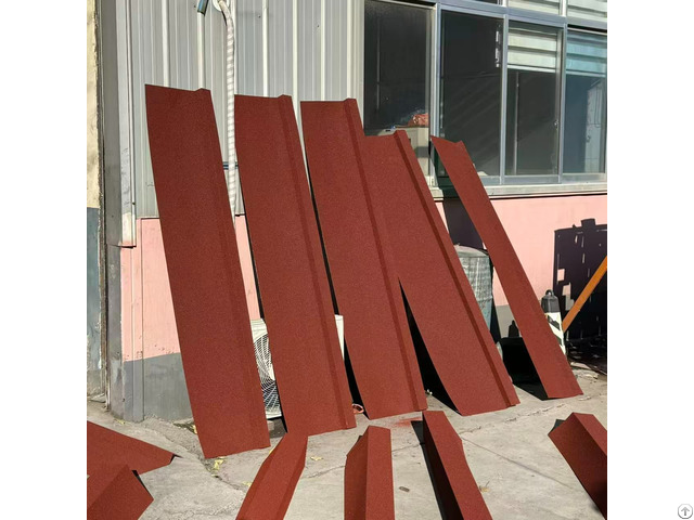 Color Stone Metal Roofing Tiles