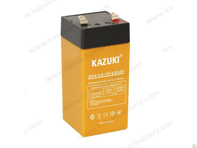 4v Sealed Lead Acid Battery