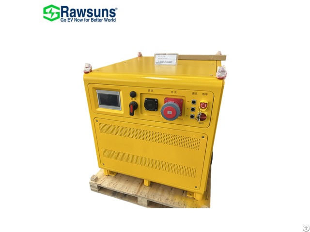 Rawsuns 50kw Energy Storage System 99 8kwh Bidirectional Battery Charger 380vac