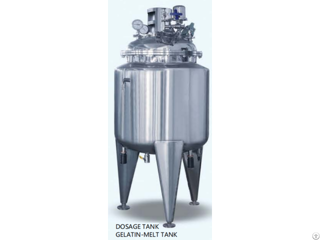 Ry Pl 250 Gelatin Melt Tank Machines