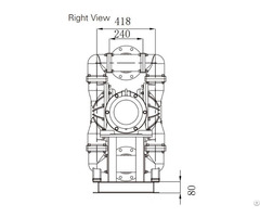 Rybfd 80 Aluminum Alloy Pumps