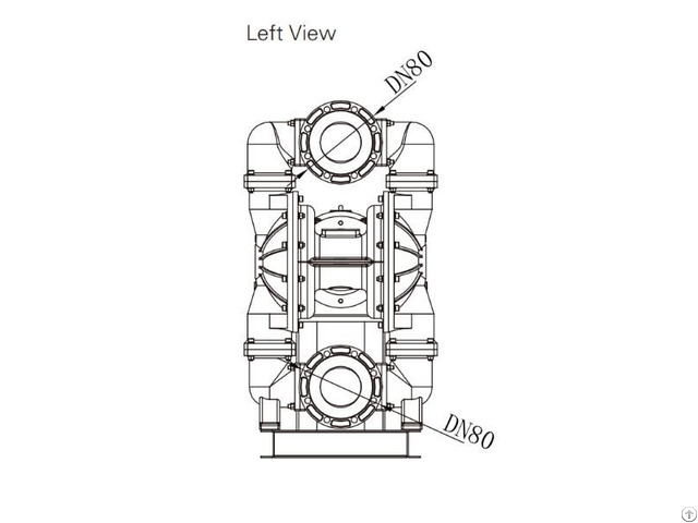 Rybfd 50aluminum Alloy Stainless Steel Nodular Cast Iron Pumps