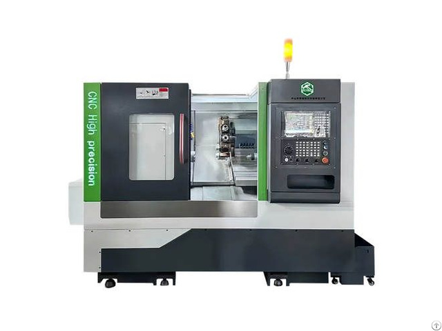 Ck52pt Power Turret Tailstock Cnc Slant Bed Lathe