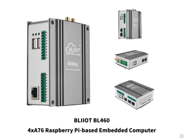 Bliiot Bl460 Powered By Raspberry Pi Cm5 Industrial Embedded Controller