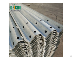 Non Blocked Mash Tl3 Single Steel Guardrail