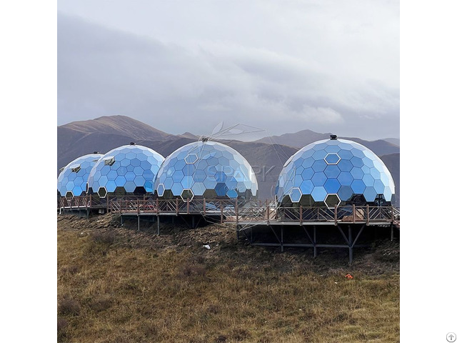 Honeycomb Glamping Glass Domes