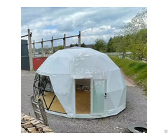Pvc Glamping Dome With Glass Viewing Windows
