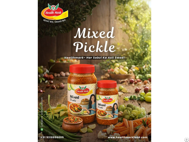 Homemade Mixed Pickle