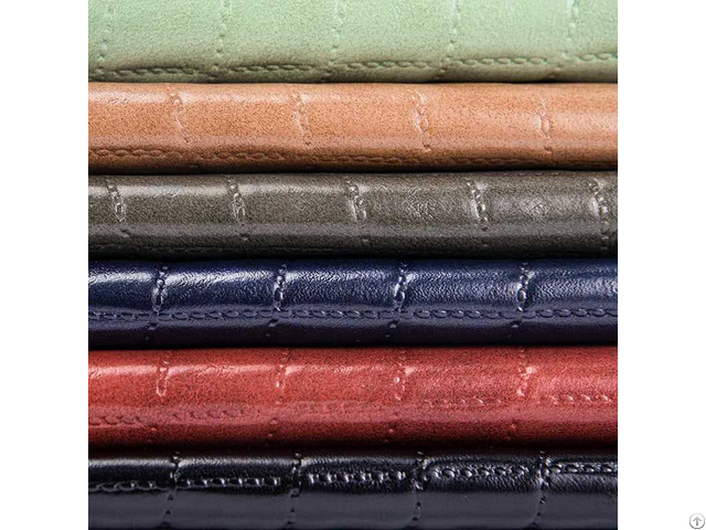 Quanlity Quilted Pu Faux Leather Fabric