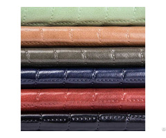 Quanlity Quilted Pu Faux Leather Fabric