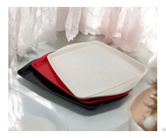 Rectangular Serving Tray With Handles