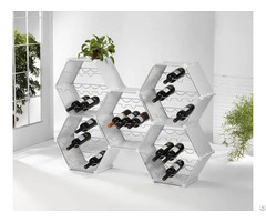 Hexagon Wine Rack