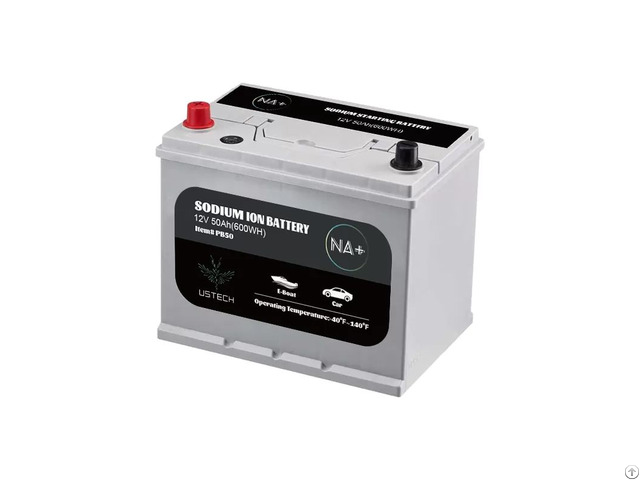 Sodium Ion Starting Battery