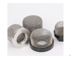 Plastic Rim Metal Mesh Filter Cap