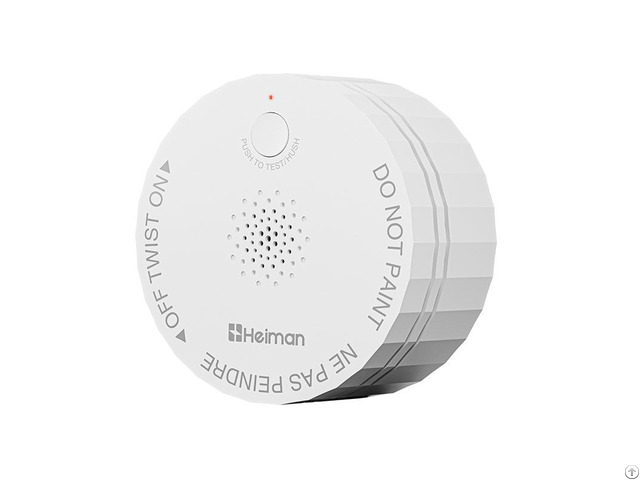 Etl Certified Wireless Rf915 Interlinked Smoke Detector For Smart Home