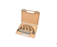 Fiber Optic Laryngoscope Set Of 5 Blades