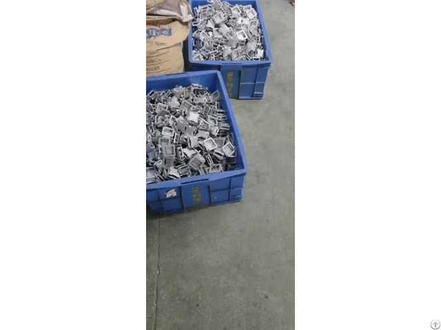 Shot Blasting Treatment Of Die Cast Aluminum Parts